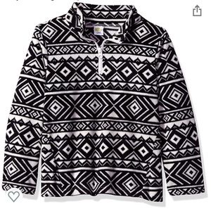 Half Zip Aztec Pullover for Girls